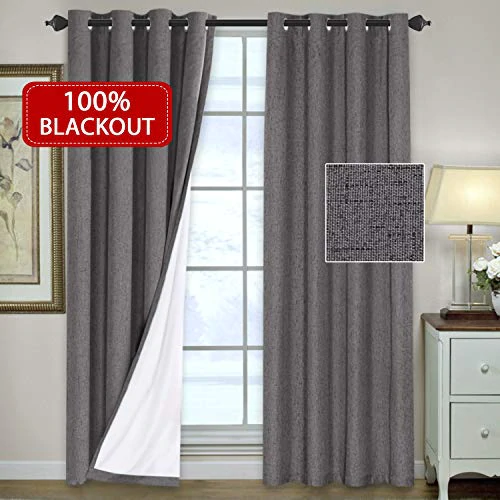 H.Versailtex Linen Blackout Curtains